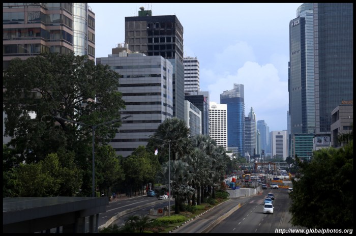 Jakarta centre indonesia skyline city southeastasia alamy stock